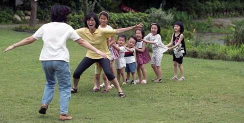 戶外親子遊戲